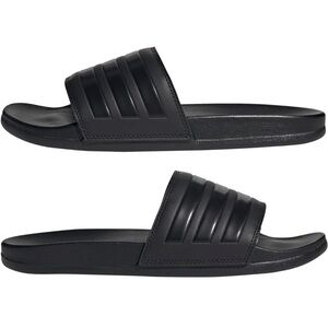 Adidas Comfort Slide sandal. Size 8 women & 7 men. Black gently worn.